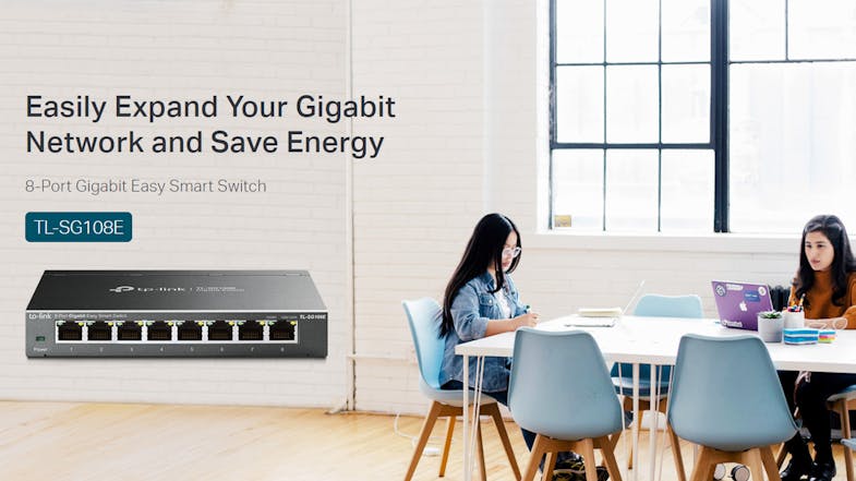 TP-Link Easy Smart Gigabit Switch - 8 Port