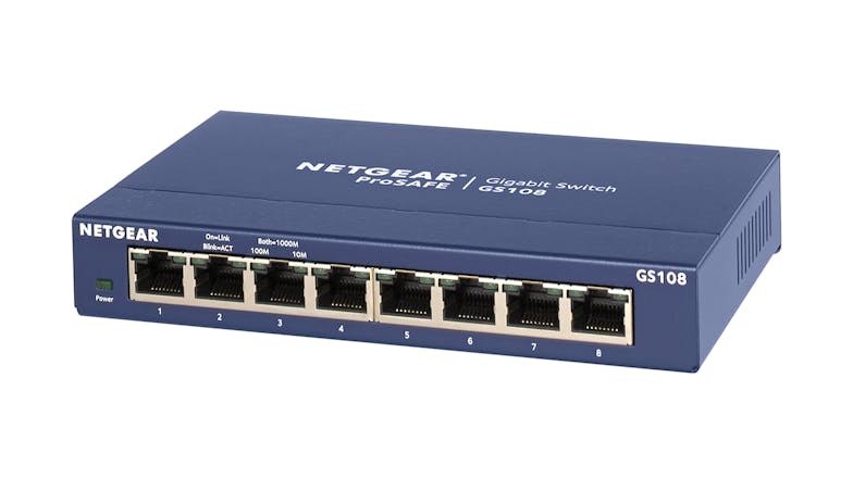Netgear GS108 Gigabit Switch - 8 Port