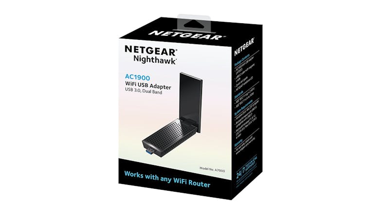 Netgear Nighthawk AC1900 WiFi USB 3.0 Adapter