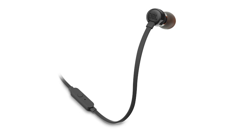 JBL TUNE 110 Wired In-Ear Headphones - Black