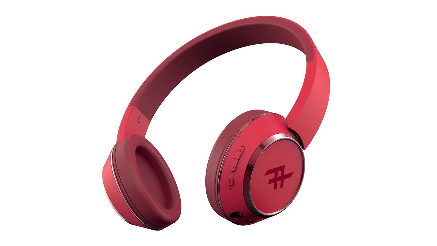 iFrogz Coda Wireless On-Ear Headphones - Red