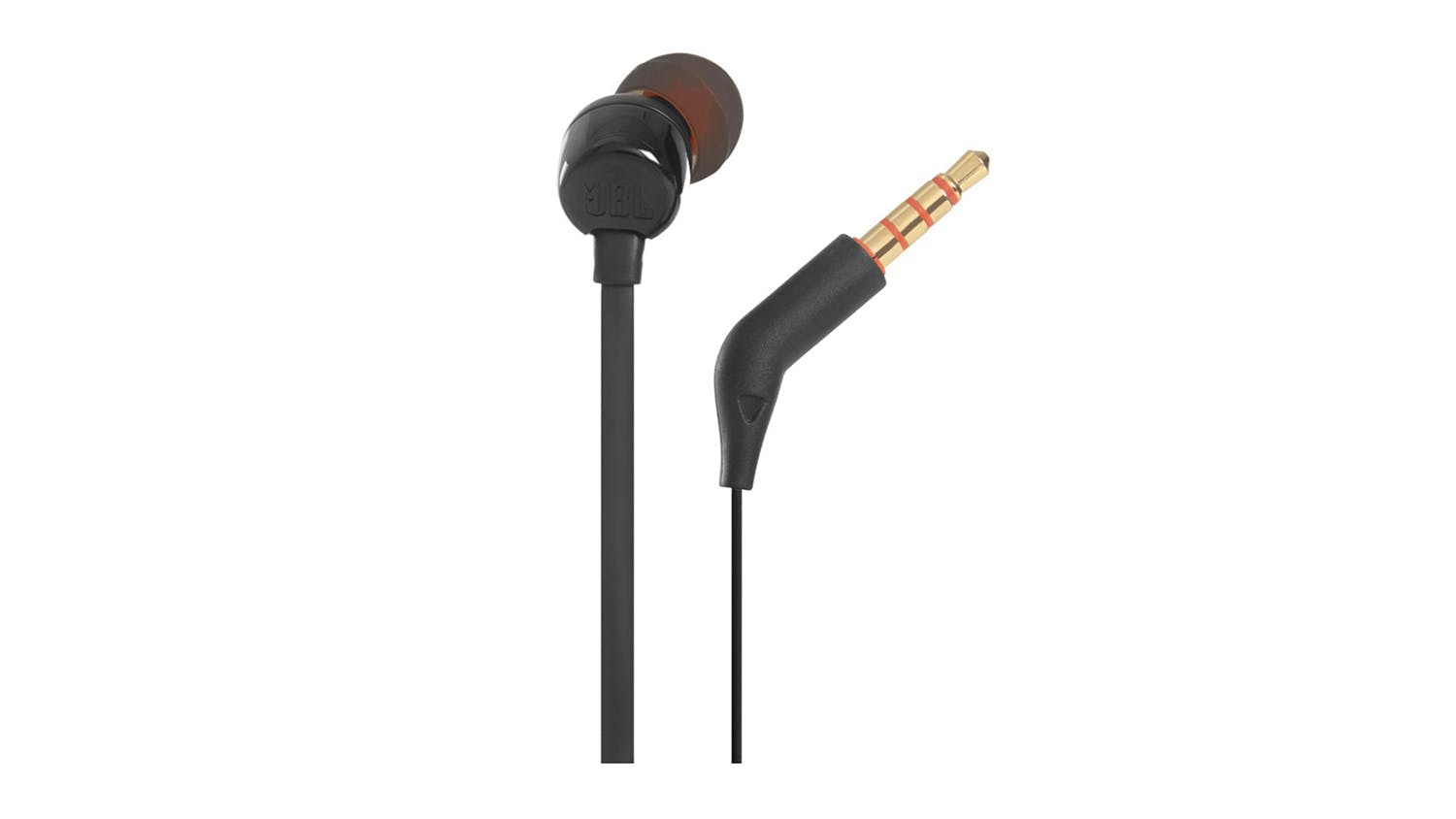 JBL TUNE 110 Wired In-Ear Headphones - Black