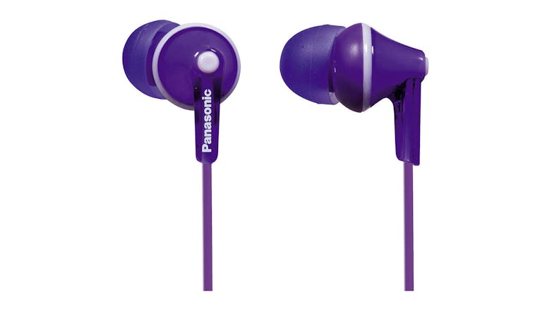 Panasonic RP-HJE125E In-Ear Headphones - Violet
