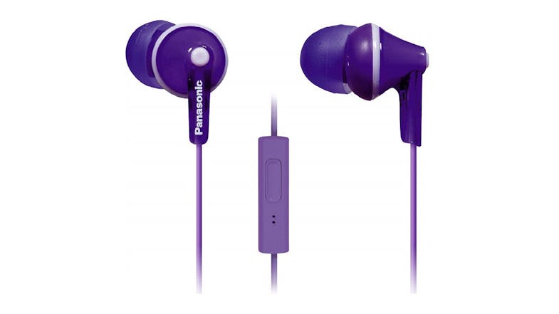 Panasonic RP-HJE125E In-Ear Headphones - Violet