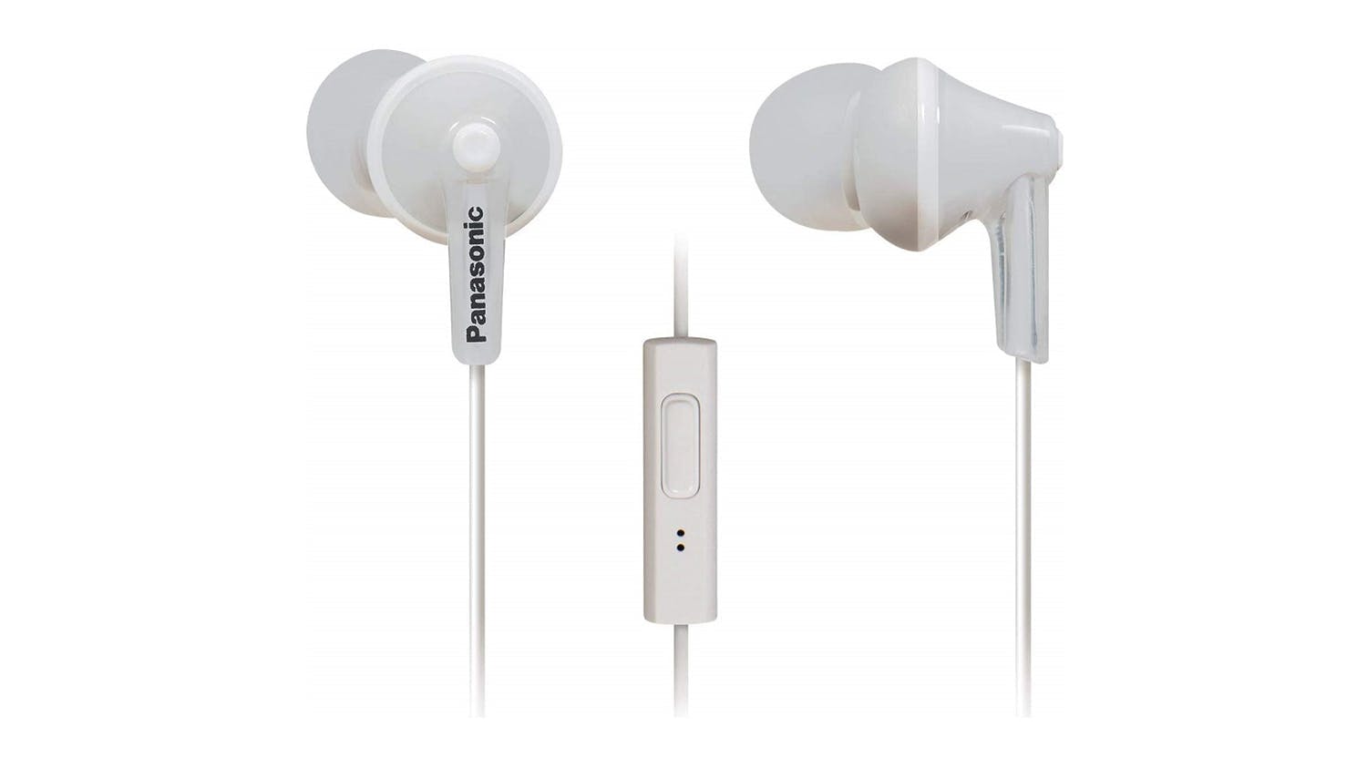 Panasonic RP-HJE125E In-Ear Headphones - White