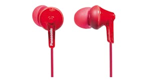 Panasonic RP-HJE125E In-Ear Headphones - Red