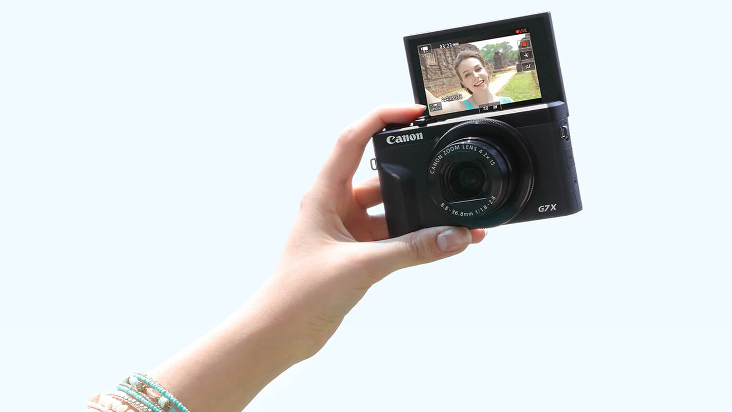 Canon PowerShot G7 X MKIII Compact Digital Camera - Black