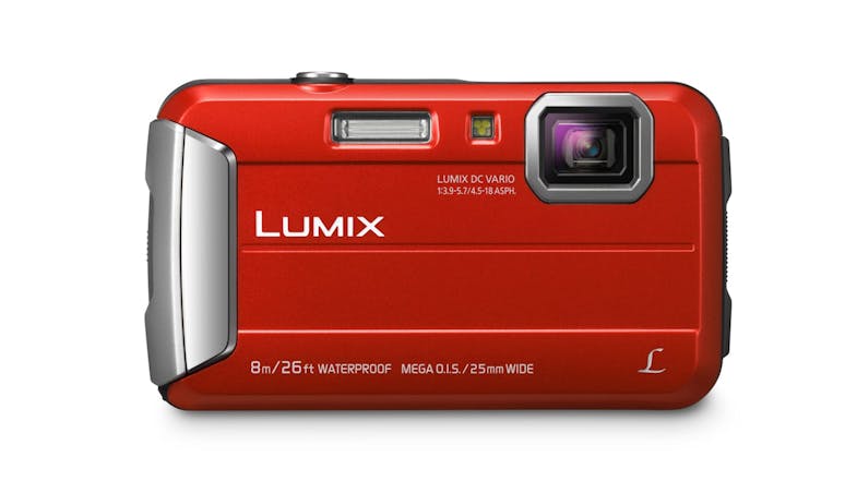 Panasonic Lumix DMC-FT30 Tough Digital Camera - Red