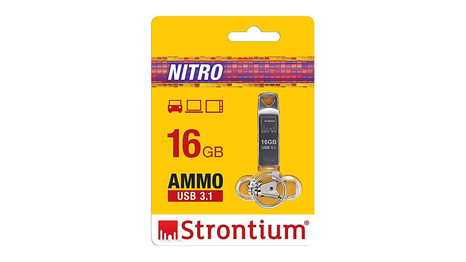 Strontium Ammo 3.1 USB Flash Drive - 16GB