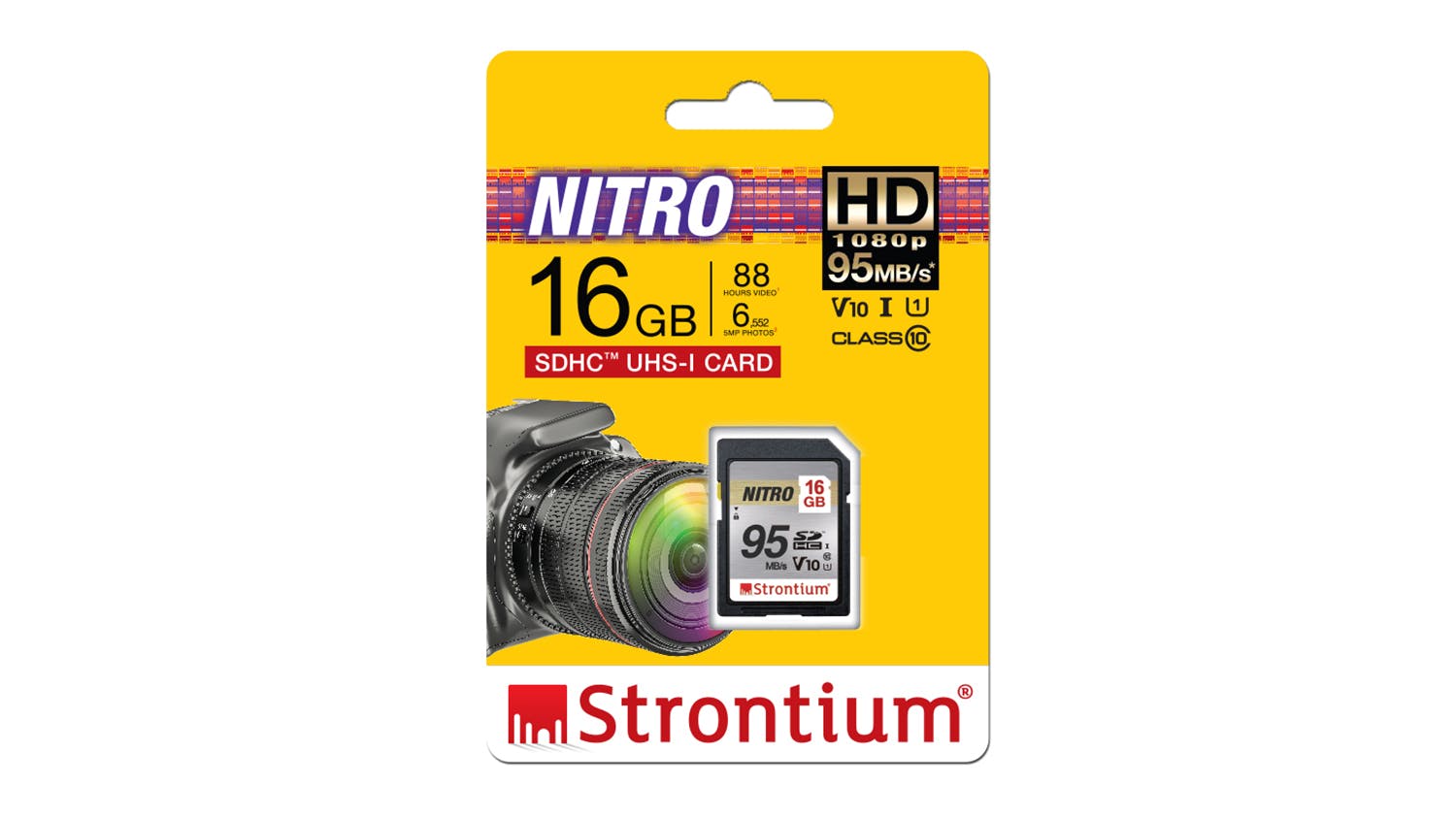 Strontium 16GB Nitro Class 10 SD Card