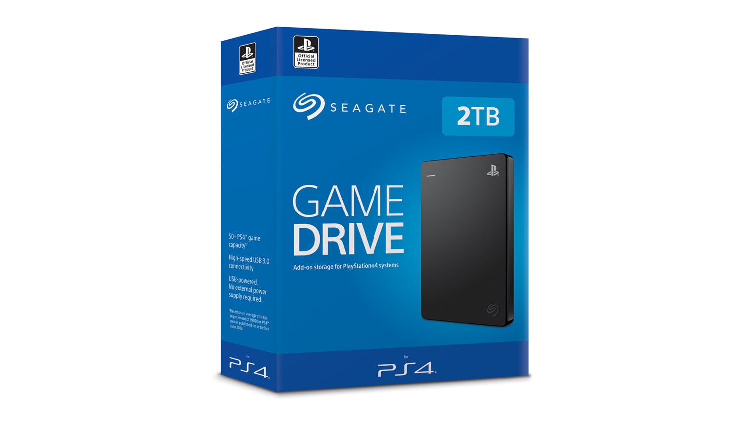 overskydende klinke Hvert år Seagate Game Drive for PS4 - 2TB | Harvey Norman New Zealand