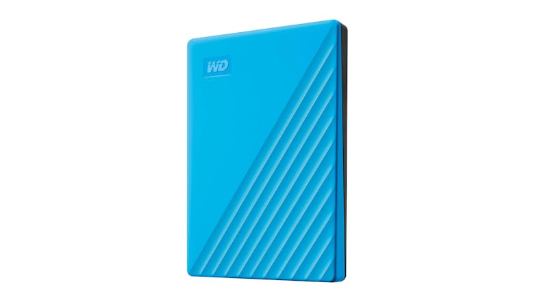 WD My Passport USB 3.0 External Hard Drive 2TB - Blue