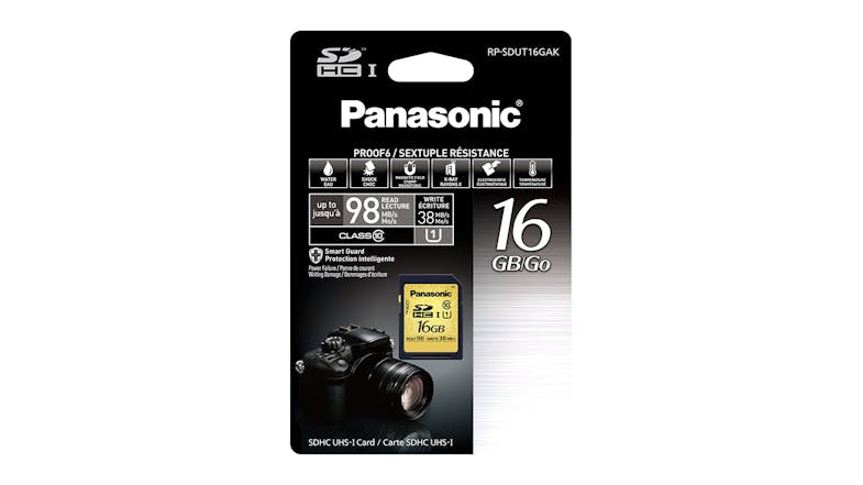 Panasonic 16GB SD Card Gold Series