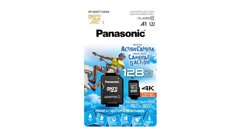 Panasonic 128GB Micro SD Card Gold Series