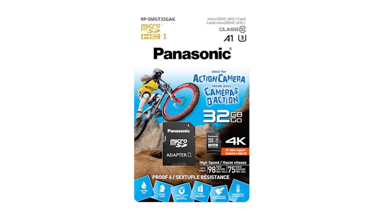 Panasonic 32GB Micro SD Card Gold Series
