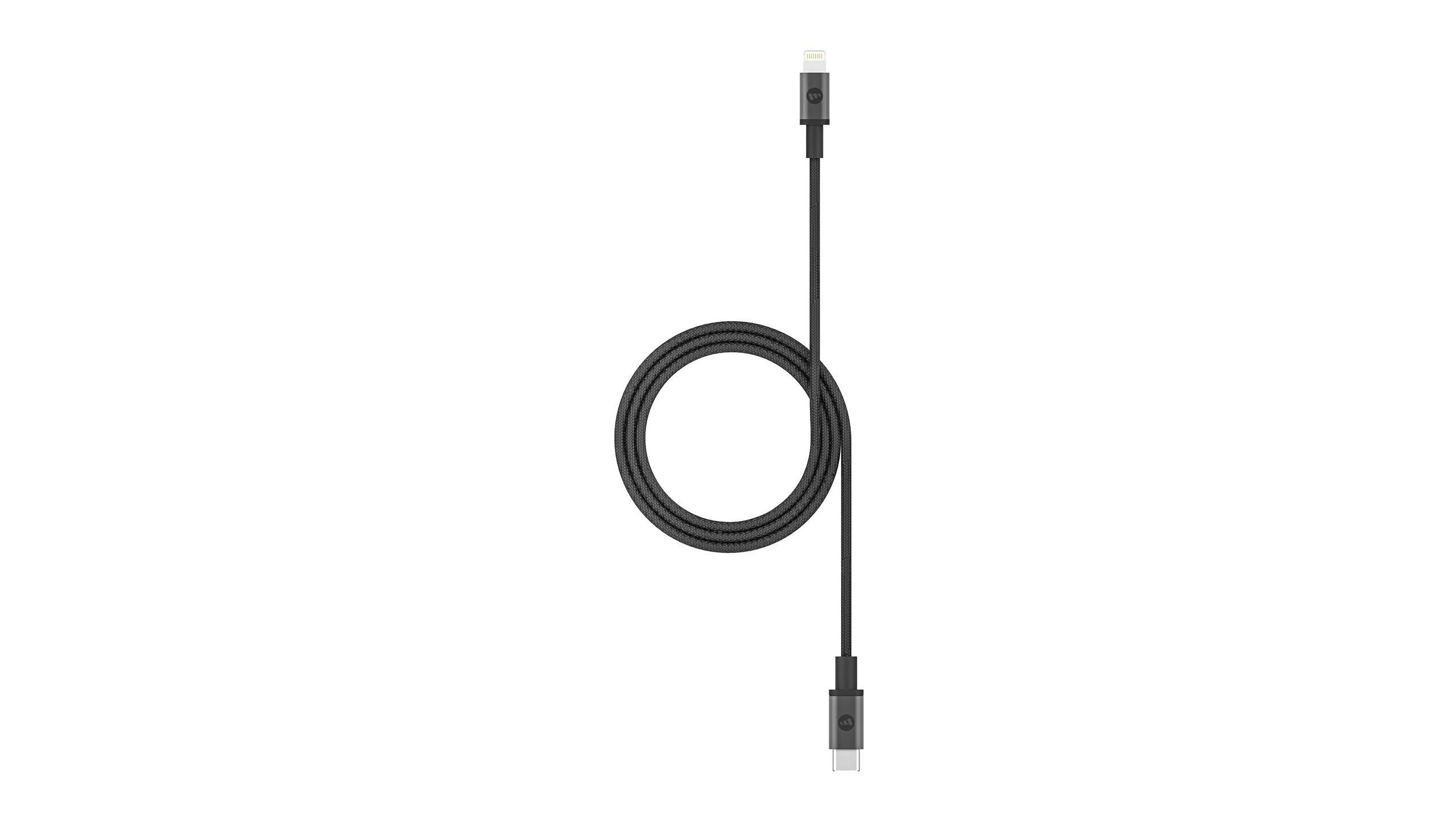 Mophie USB-C Cable with Lightning Connector 1m - Black