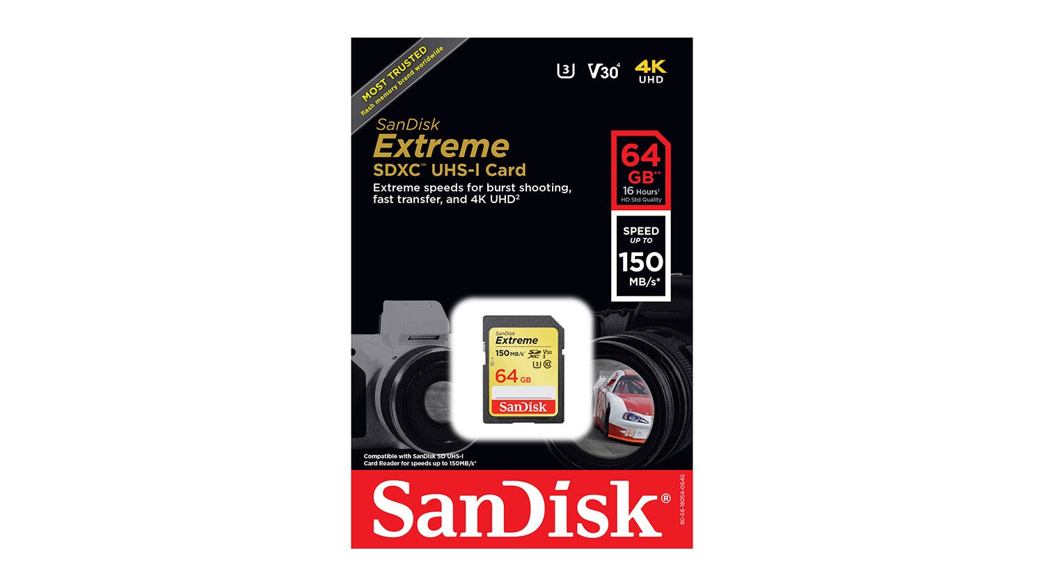 Sandisk Extreme SD Card 64GB