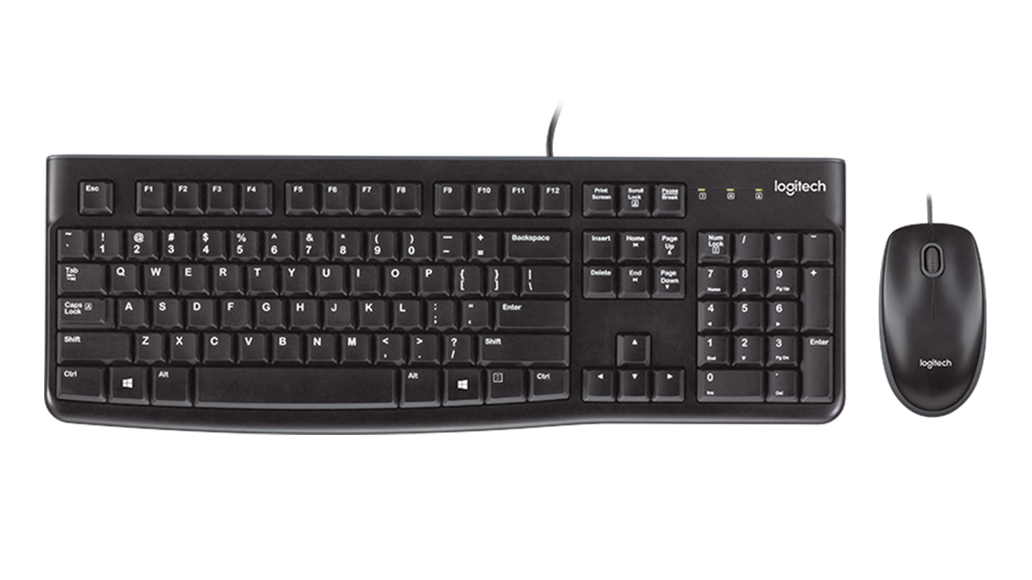Logitech MK120 Wired Keyboard & Mouse