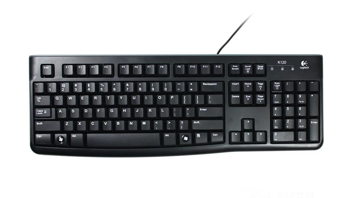 Logitech K120 Wired Keyboard - Black (920-002582) | Harvey Norman New ...