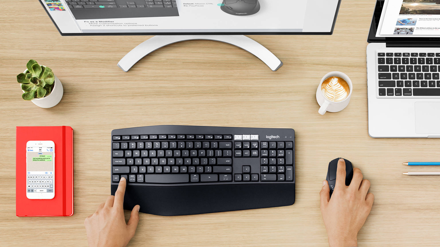 Logitech MK850 Wireless Keyboard & Mouse