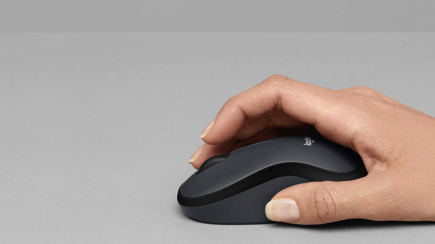 Logitech M221 Silent Wireless Mouse - Black