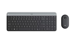 Logitech MK470 Slim Wireless Keyboard & Mouse - Black
