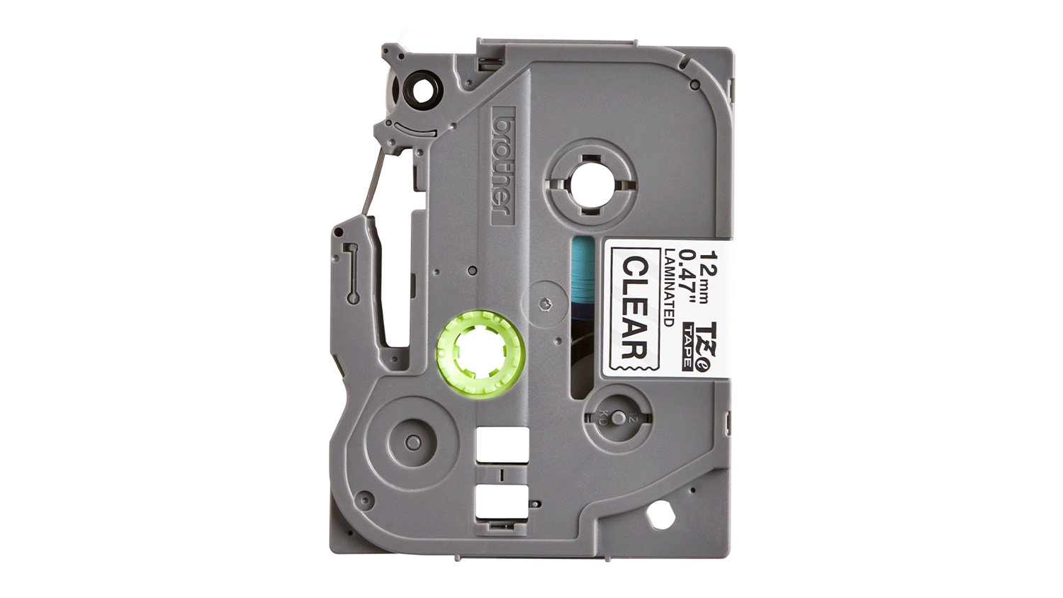 Brother TZE231 Black on White Labelling Tape  - 12mm x 8m