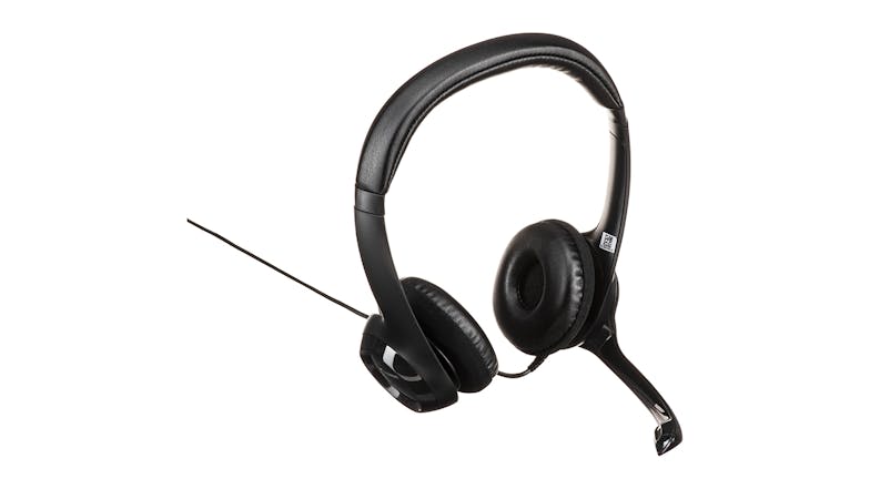 Logitech H390 Wired Headset - Black