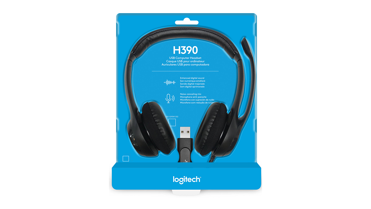 usb computer headset h390