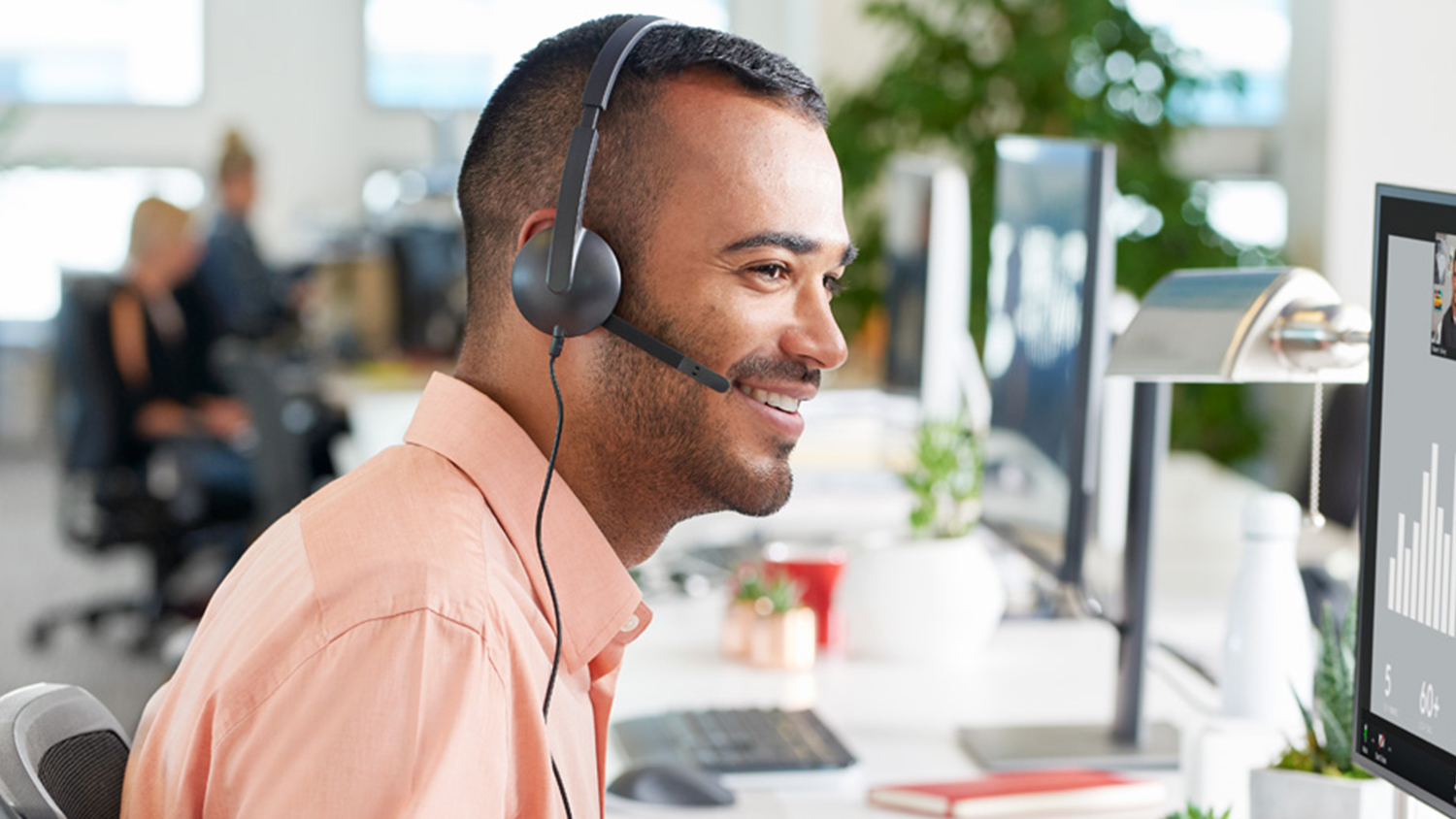 Logitech H340 Wired Headset - Black