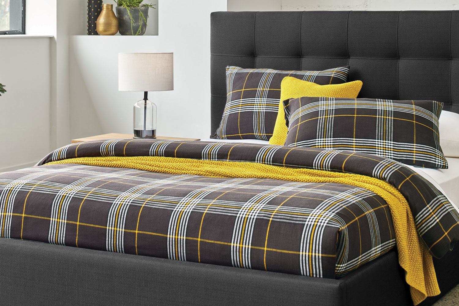 Nassau Check Duvet Cover Set By L Avenue Harvey Norman New Zealand