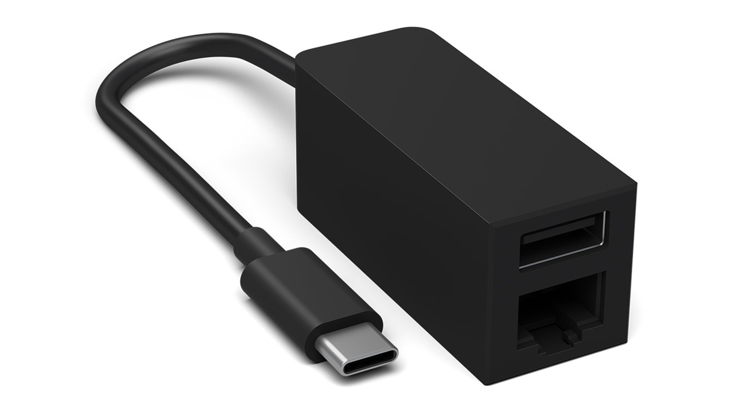 Microsoft Surface USBC to Adapter with USBA Port Black