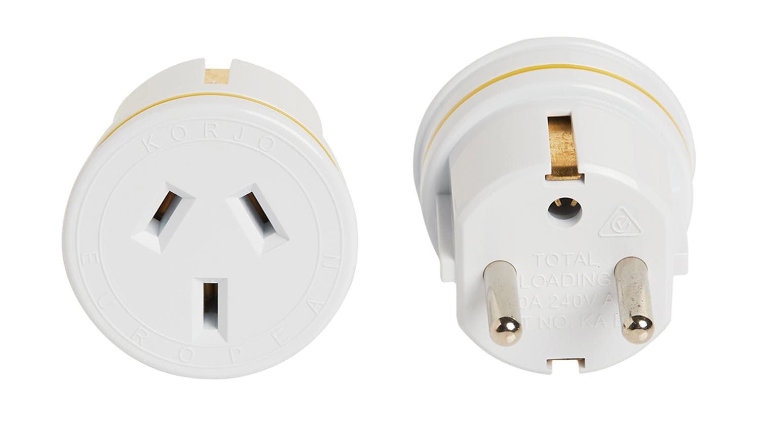 KORJO Travel Double Adaptor Use In Europe (NOT UK - Foto 3