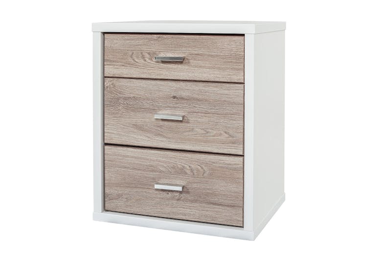 Hero 3 Drawer Bedside Table