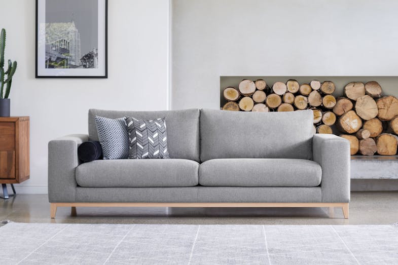 Turin 3.5 Seater Fabric Sofa