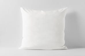Vintage Organic Cotton White European Pillowcase by Aura