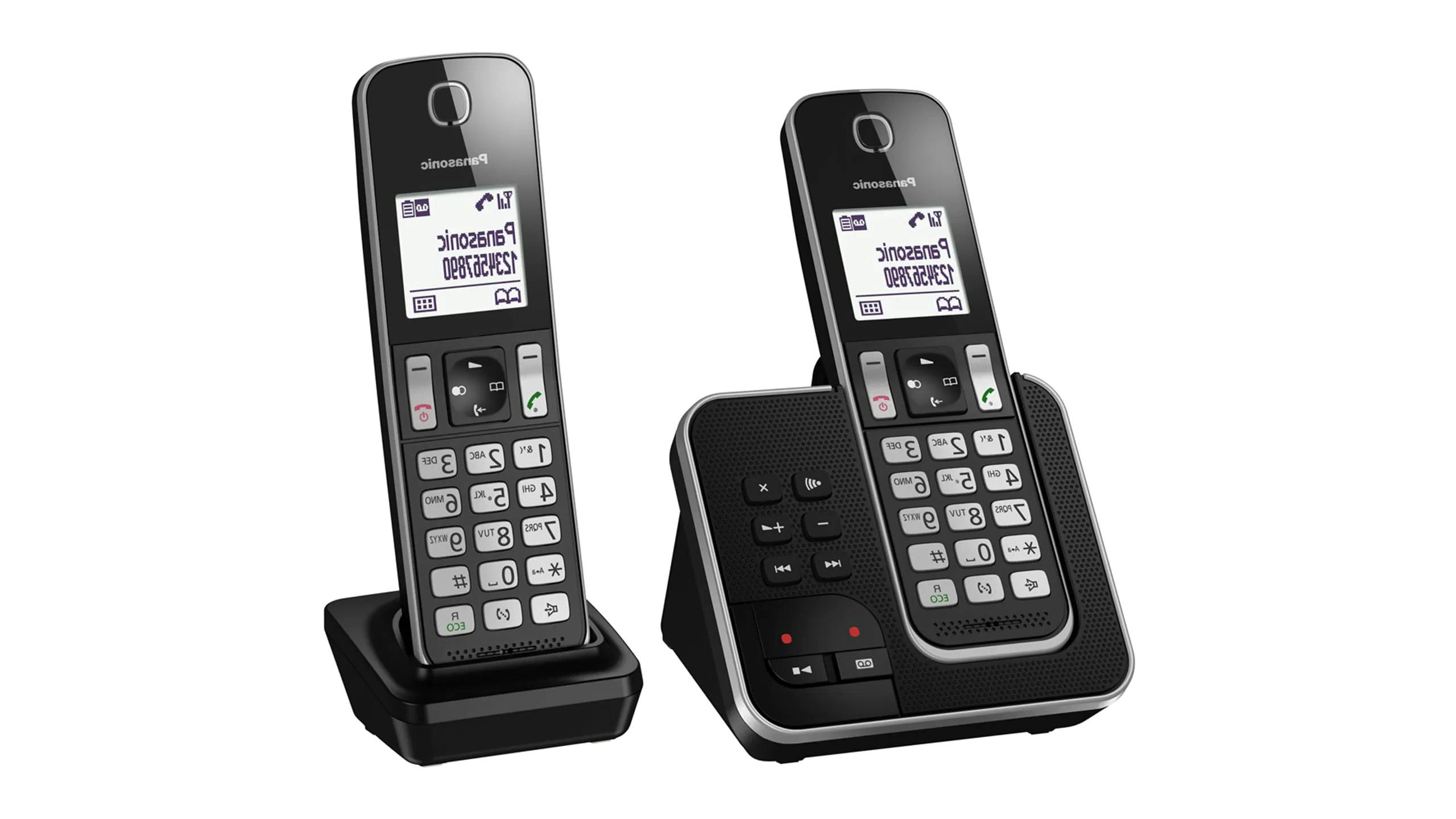 Panasonic KX-TGD322NZB Twin Handset Cordless Phone
