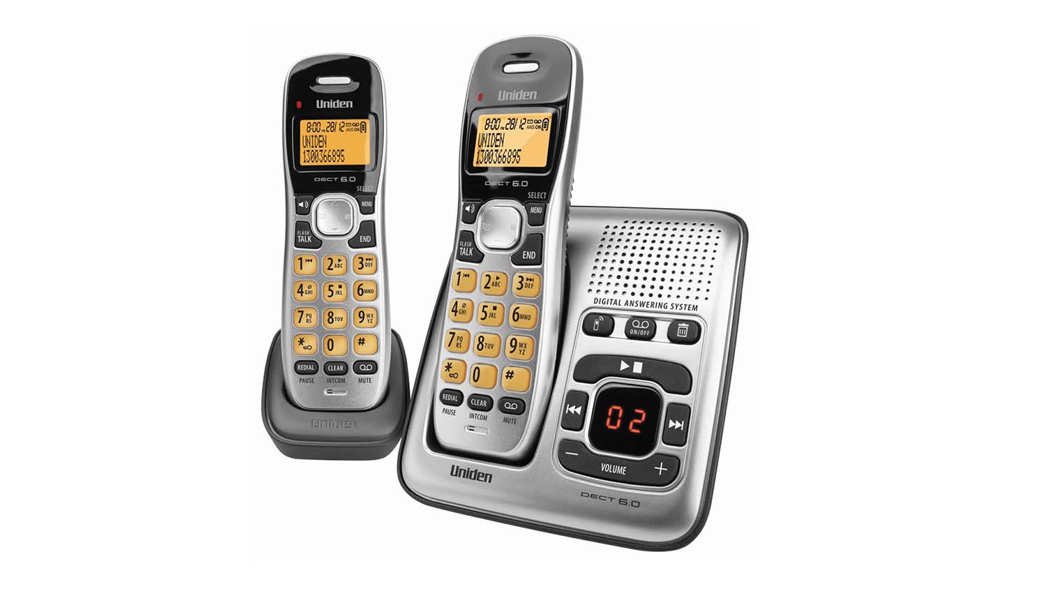 Uniden DECT 1735+1 Twin Handset Cordless Phone