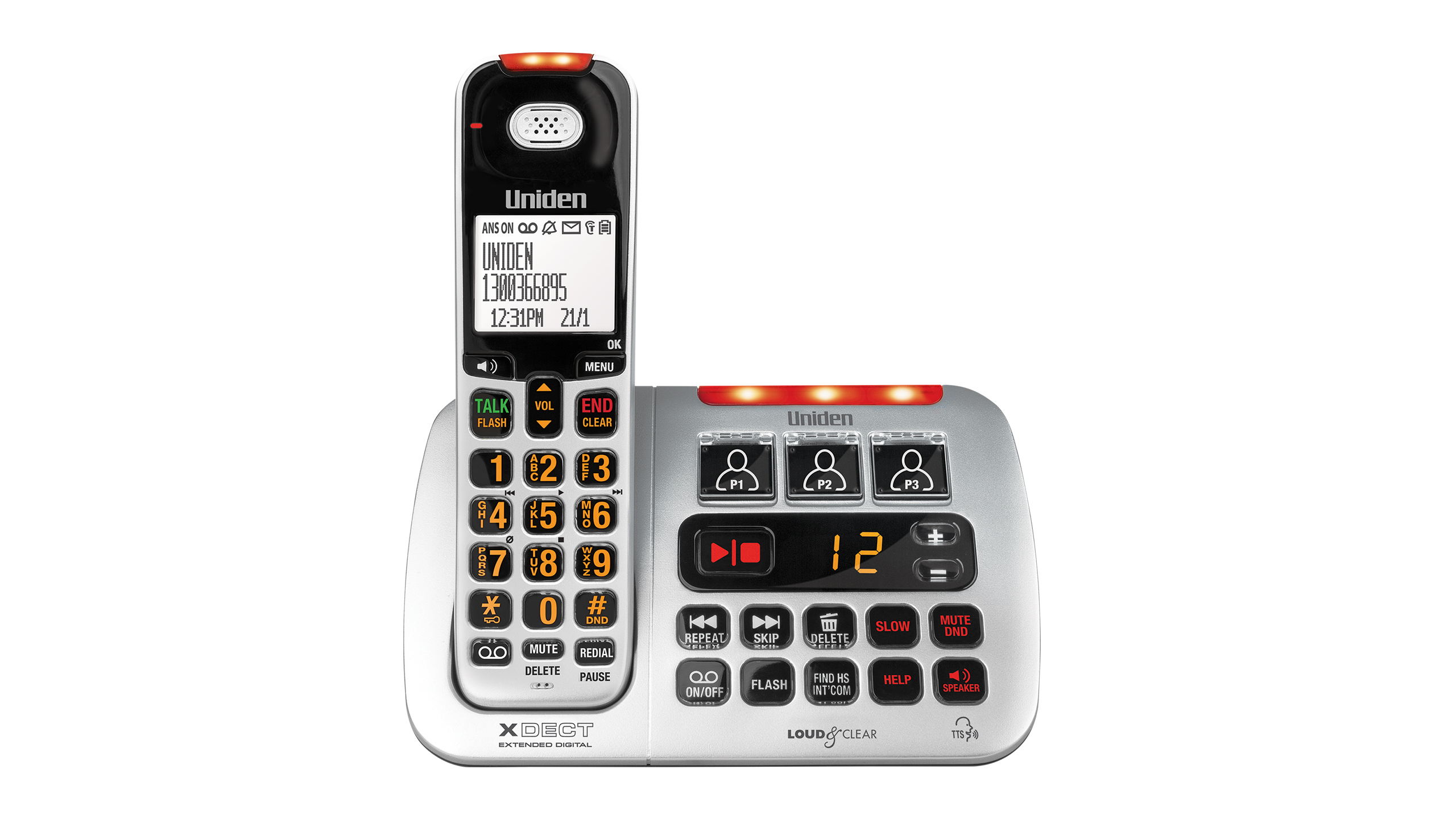 Uniden XSE45 Handset Cordless Phone