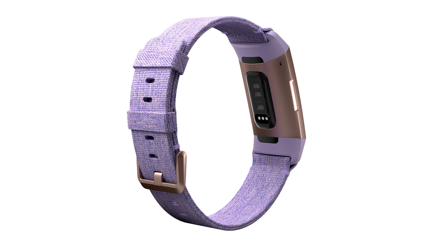fitbit lavender woven band