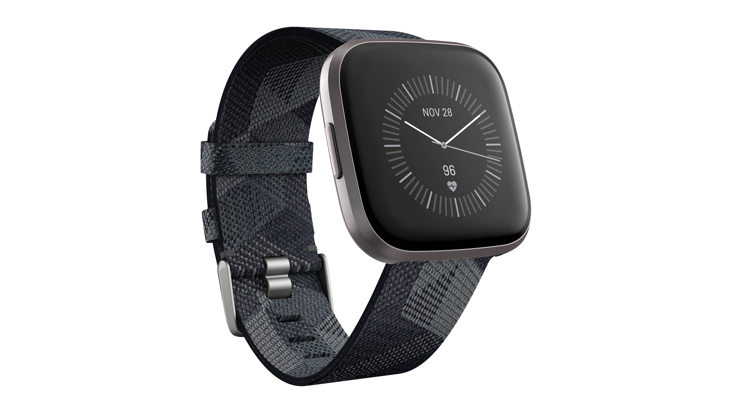 fitbit versa grey woven