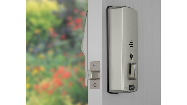 Lockly Secure Plus Deadbolt Door Lock with Fingerprint Access - Satin Nickel