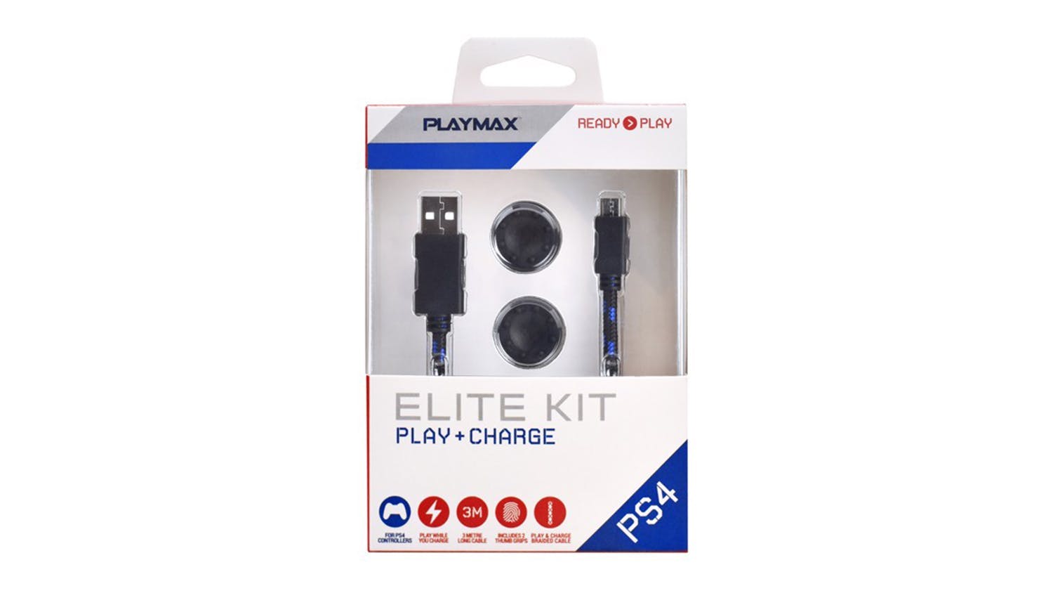 Playmax Play and Charge Elite Kit for PS4