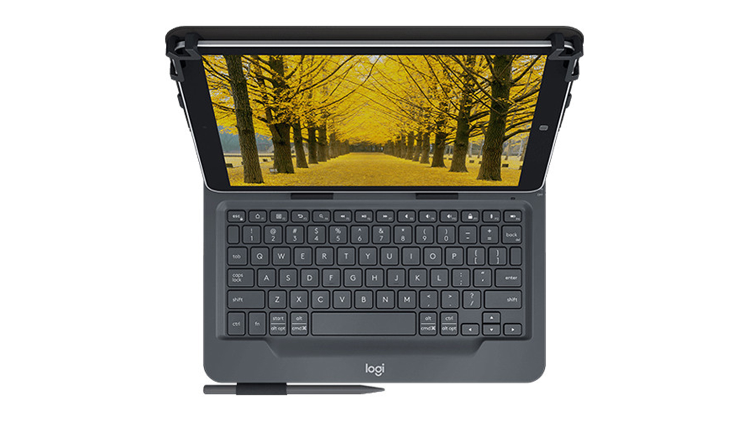 Logitech Folio Keyboard 910" Universal Tablet Case Harvey Norman New