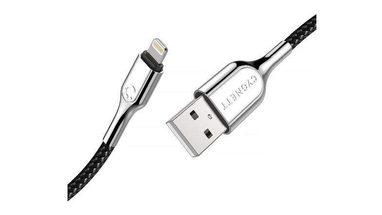 Cygnett Armored Lightning to USB-A Cable 1m - Black