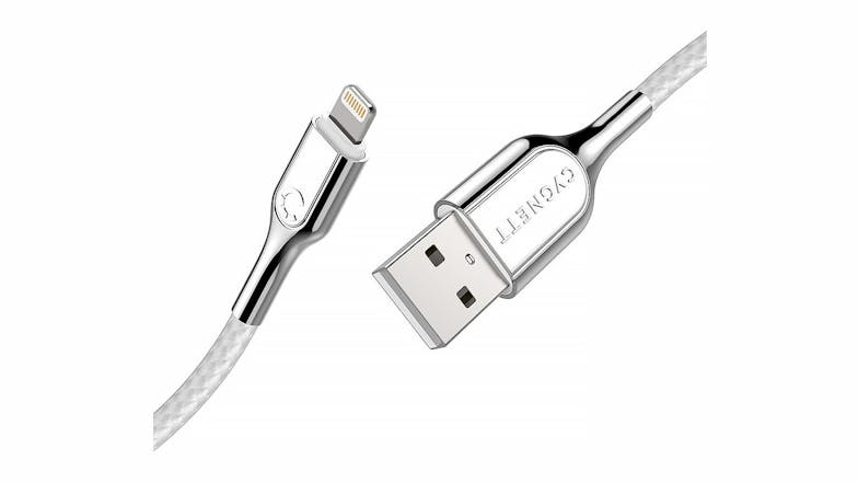 Cygnett Armored Lightning to USB-A Cable 1m - White