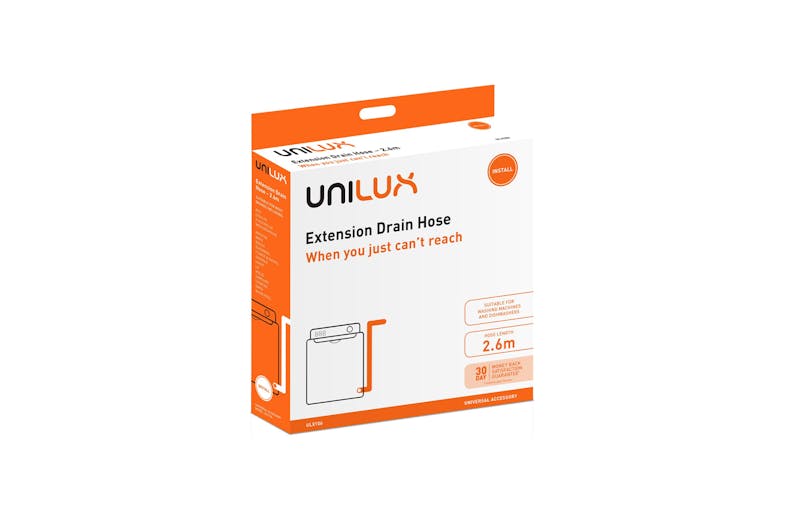 Unilux Extension Drain Hose - 2.6m