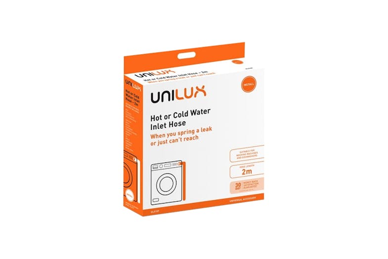 Unilux Hot/Cold Water Inlet Hose - 2m