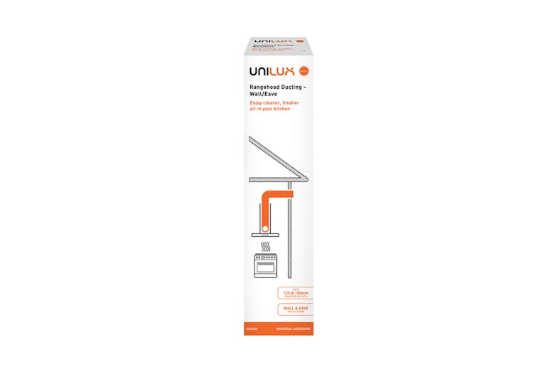 Unilux Universal Rangehood Ducting - Wall/Eave