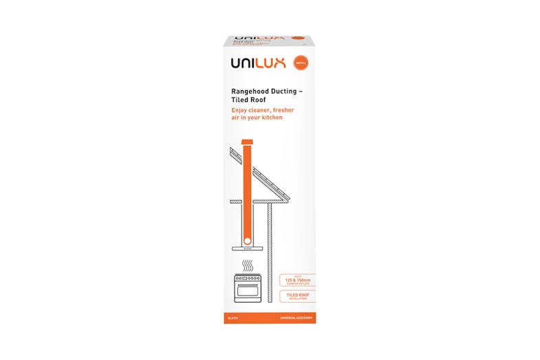 Unilux Universal Rangehood Ducting - Tile Roof